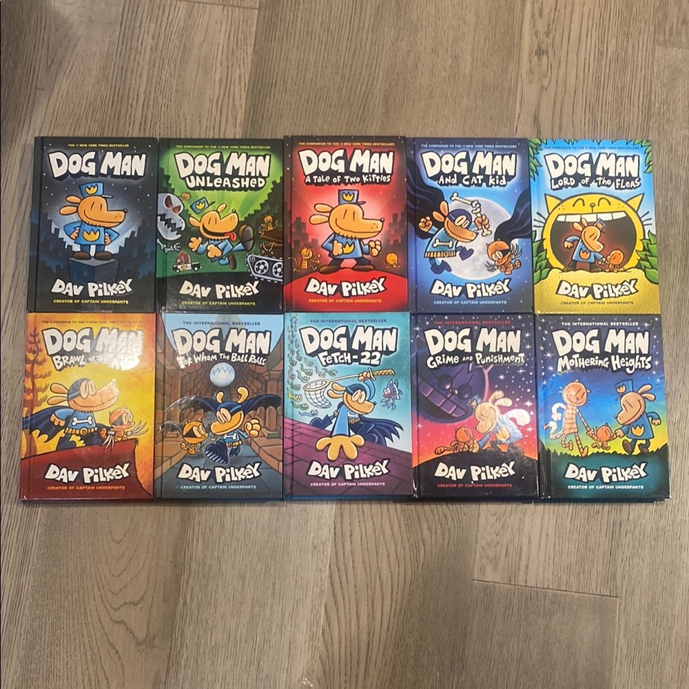 Dog Man COMPLETE Book Set